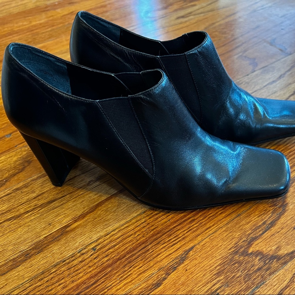 Parade leather ankle booties
